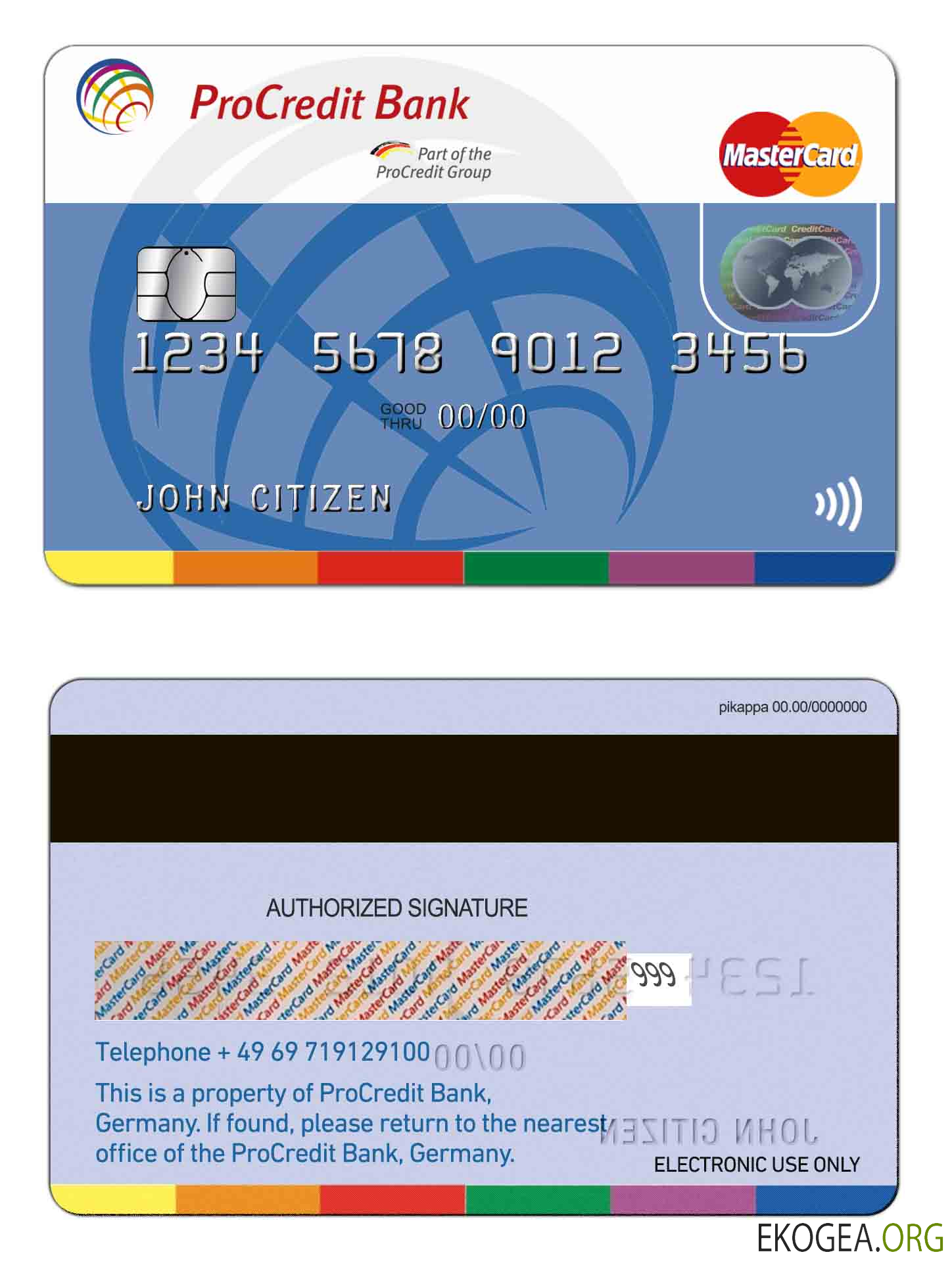 Allemagne ProCredit Bank MasterCard